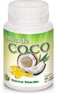 Óleo de Coco Terra Verde 1000mg c/ 60 cápsulas