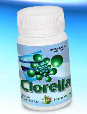 Clorella Cápsulas Terra Verde c/ 100 Cápsulas