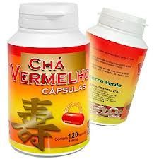 Chá vermelho 120 cápsulas