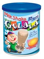 Gulalá shake sabores Morango, Chocolate e Baunilha